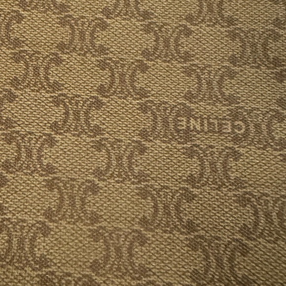 Celine Macadam PVC Leather Cosmetic Pouch - Picture 9 of 9